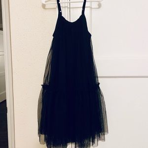 Cotton On girls black dress